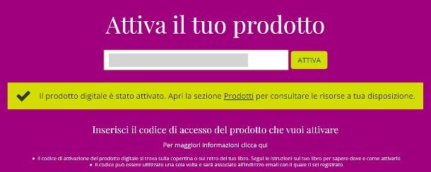 Come attivare i libri digitali Pearson