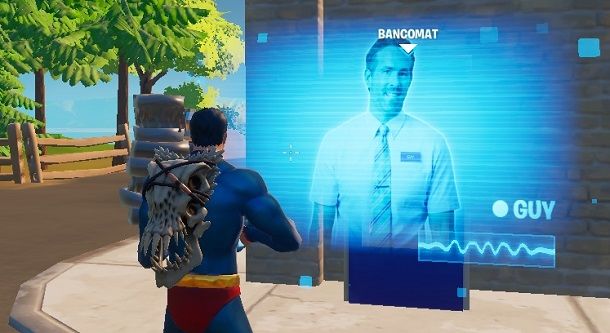 Ryan Reynolds Bancomat ATM Guy Fortnite