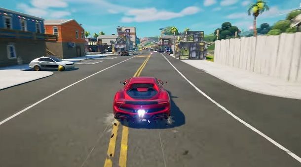 Ferrari Fortnite gameplay