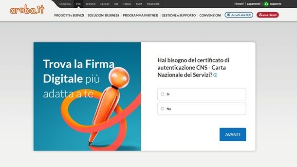 Scegliere Firma Digitale Aruba pi&ugrave; adatta