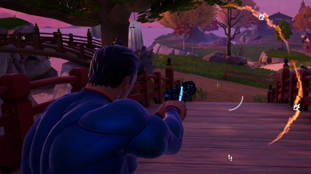 Fortnite Superman gameplay