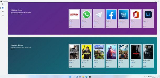 Un nuovo Microsoft Store pensato appositamente per Windows 11