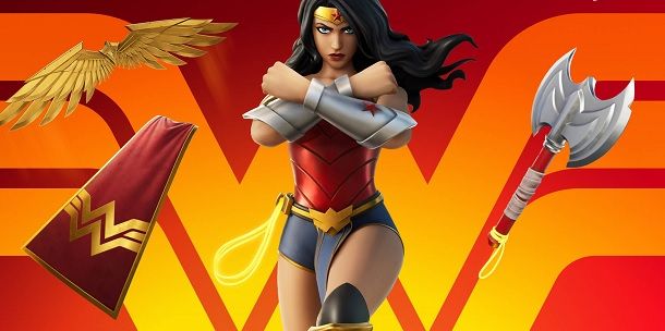 Elementi estetici Wonder Woman Fortnite