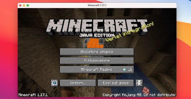 Minecraft Java edition