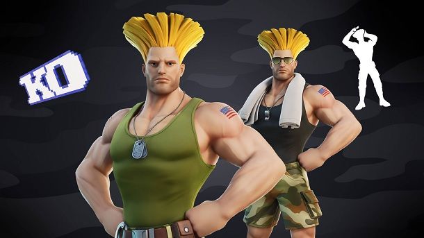 Guile Street Fighter Fortnite