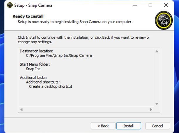 Come scaricare Snap Camera su Windows