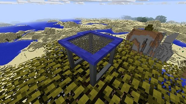 Trampolino Minecraft