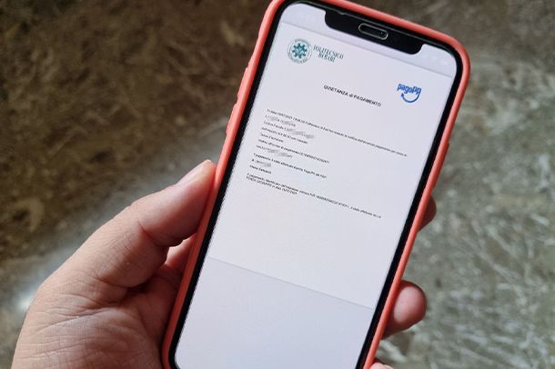 Come scaricare ricevuta pagamento pagoPA
