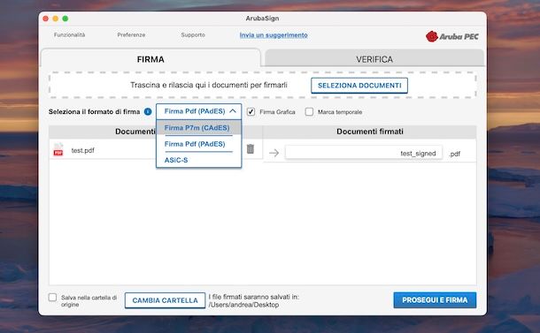 Come apporre la firma digitale