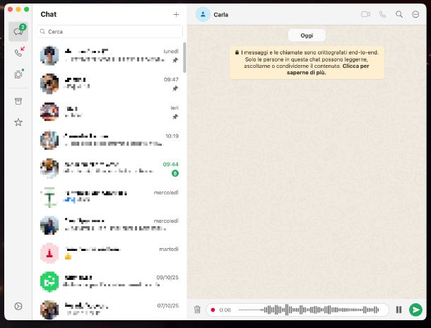 WhatsApp Mac