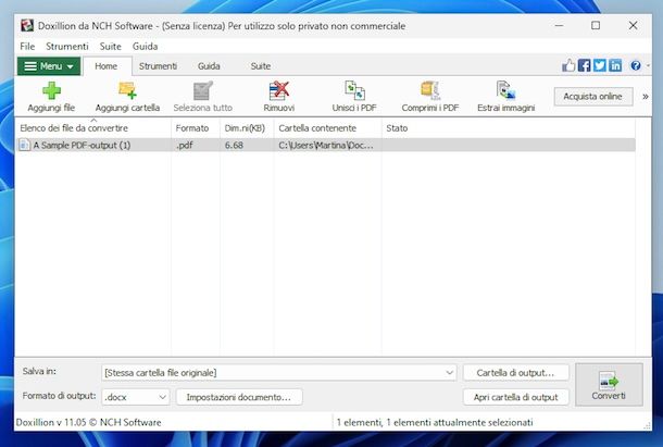 Doxillion Convertitore di Documenti