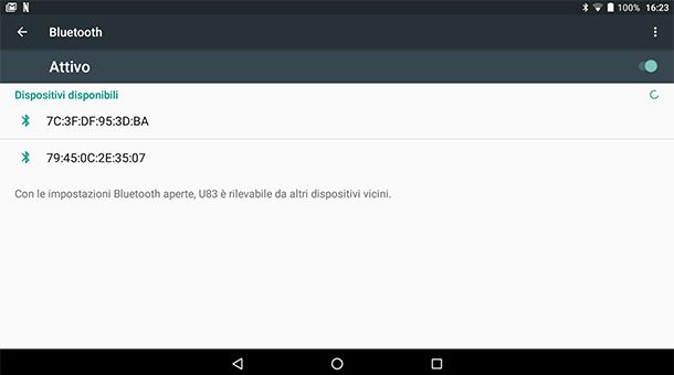Come collegare il mouse Bluetooth al tablet Android