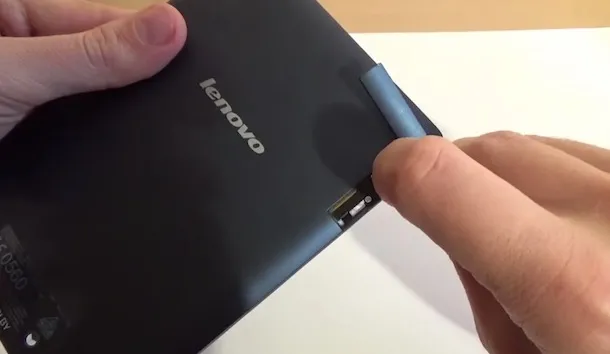 Come inserire la SIM nel tablet Lenovo