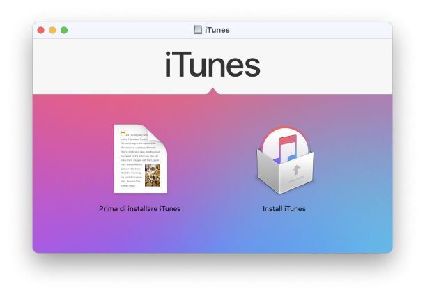 Install iTunes