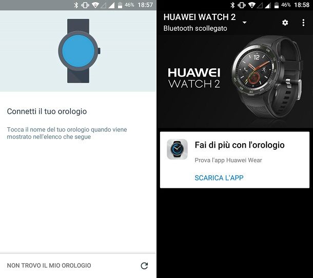 Connetti il tuo orologio Wear OS