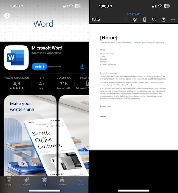 Word iPhone