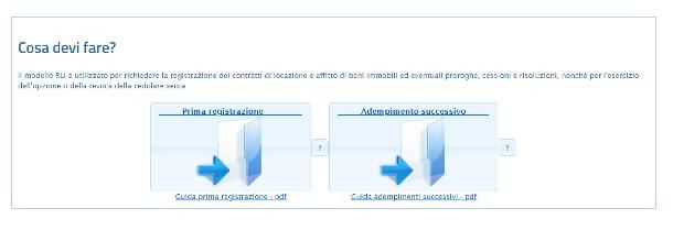 Come si registra un contratto di affitto on line con RLI