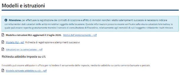 Come registrare un contratto di affitto online