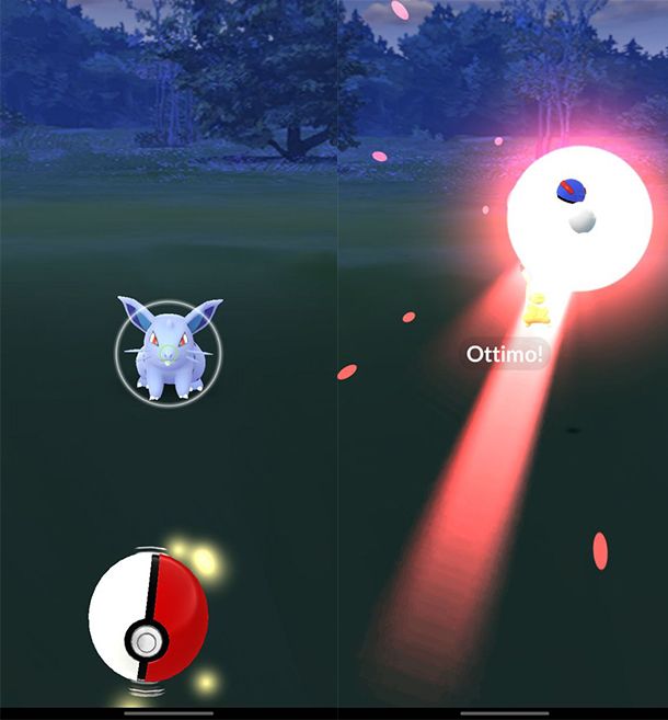 Come tirare Poké Ball in Pokémon GO