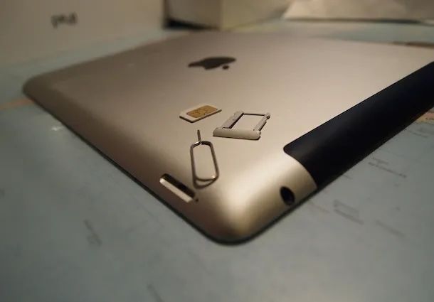 SIM nell'iPad