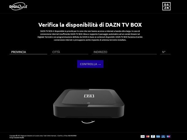 dazn tv box