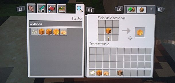 come illuminare una zucca su Minecraft