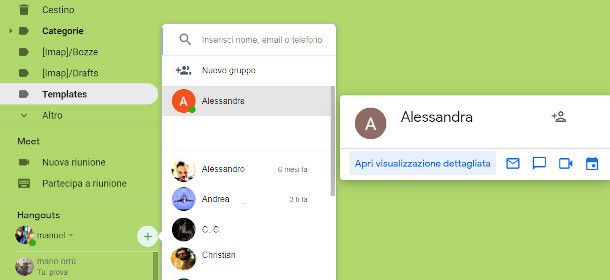 hangouts da gmail