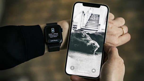 Sblocco iPhone con Apple Watch