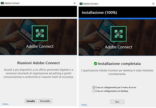 Come installare Adobe Connect