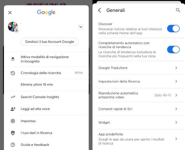 aggiornamento discover app google iphone