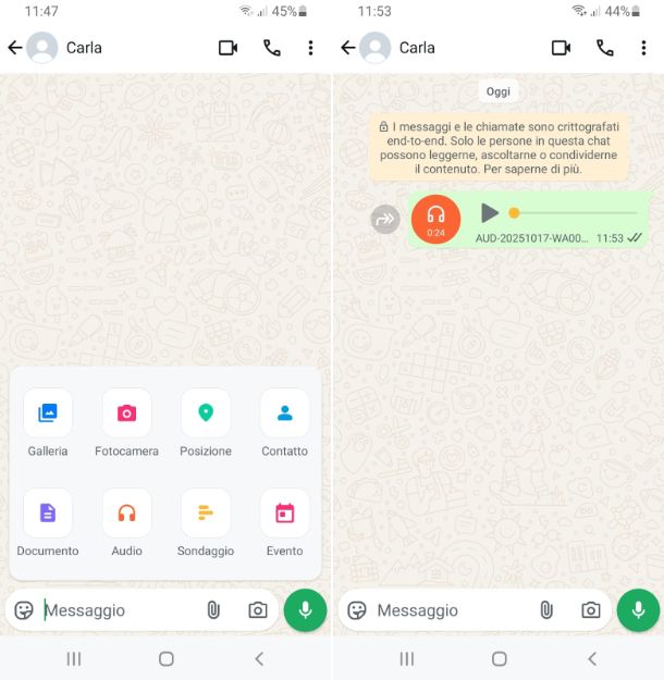 WhatsApp Android