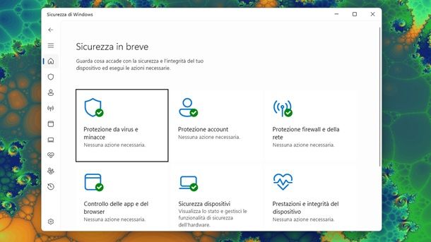 Sicurezza di Windows 11