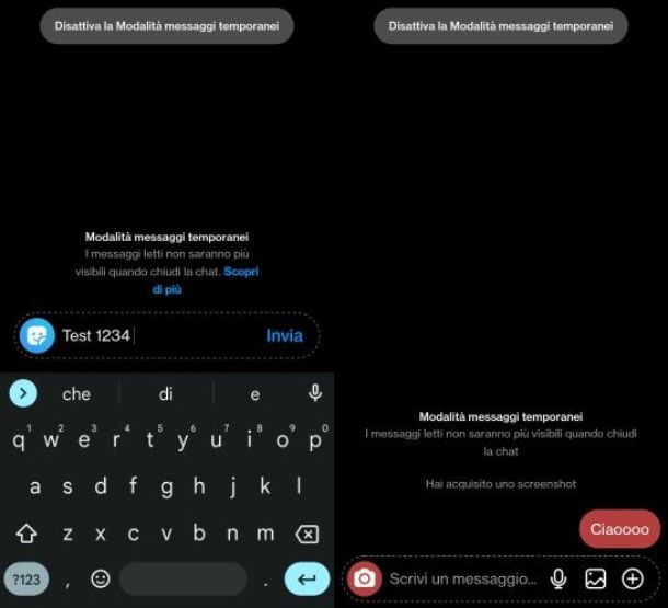 Come vedere chi salva le foto su Instagram con messaggi effimeri