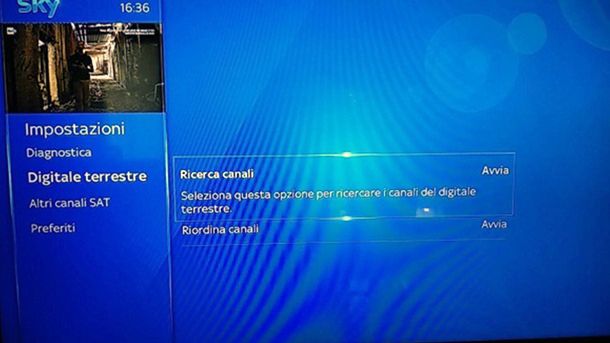 Come sintonizzare i canali Rai Sky