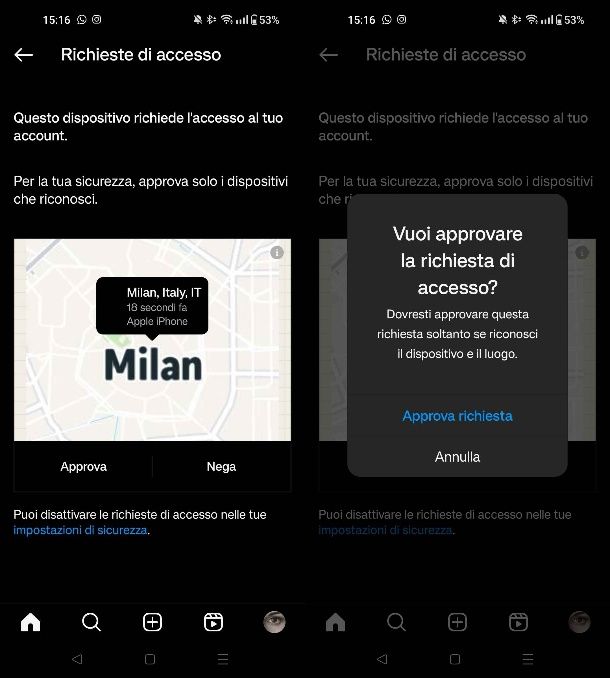 Accedere a Instagram con altri metodi