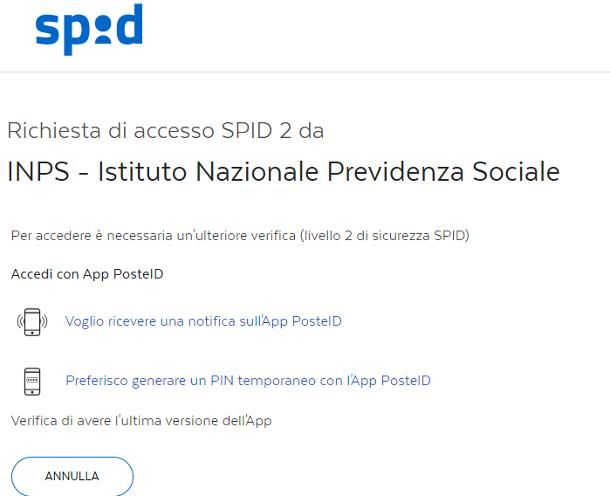 Come accedere a SPID 2