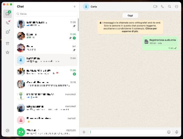 WhatsApp Mac