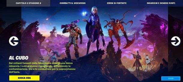 Fortnite Stagione 8 Capitolo 2 Al Cubo