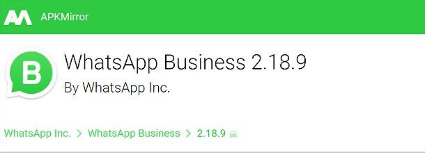 WhatsApp Business