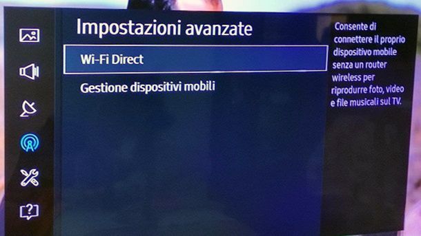 Come usare TV come monitor smartphone