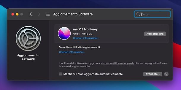 macOS Monterey