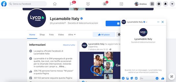 Facebook Lycamobile