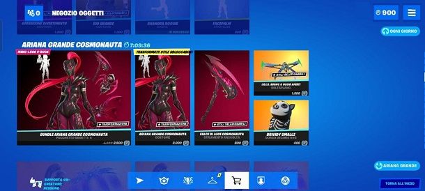 Bundle Ariana Grande Cosmonauta Fortnite