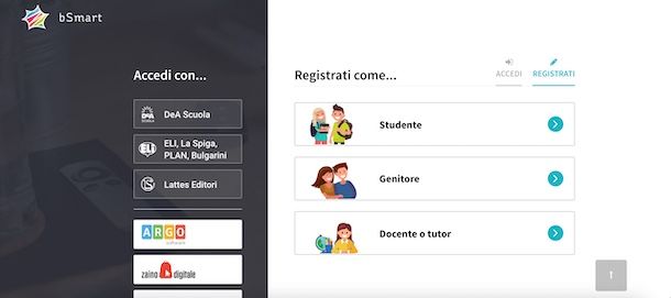 Registrazione bSmart