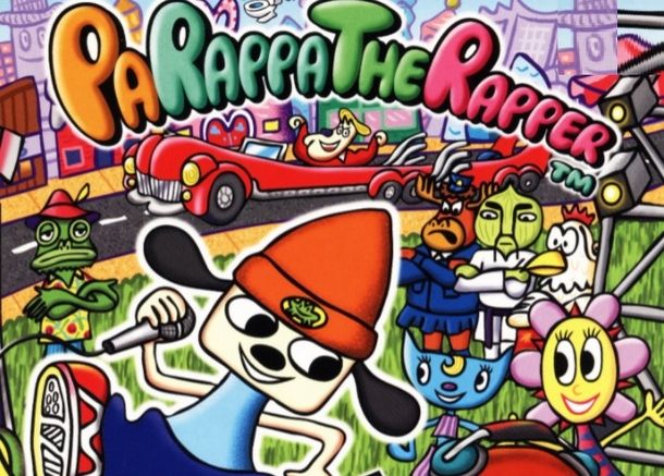 Il mitico PaRappa The Rapper è un emblema PlayStation