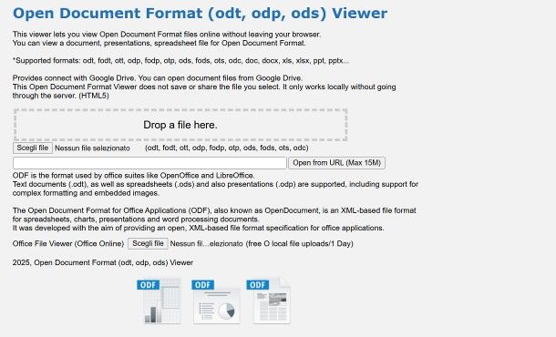 Come aprire file ODS
