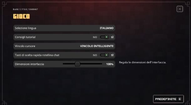 Come cambiare lingua su Minecraft Dungeons