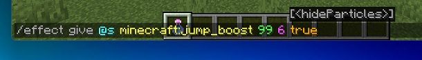 Come togliere le particelle dalle pozioni su Minecraft