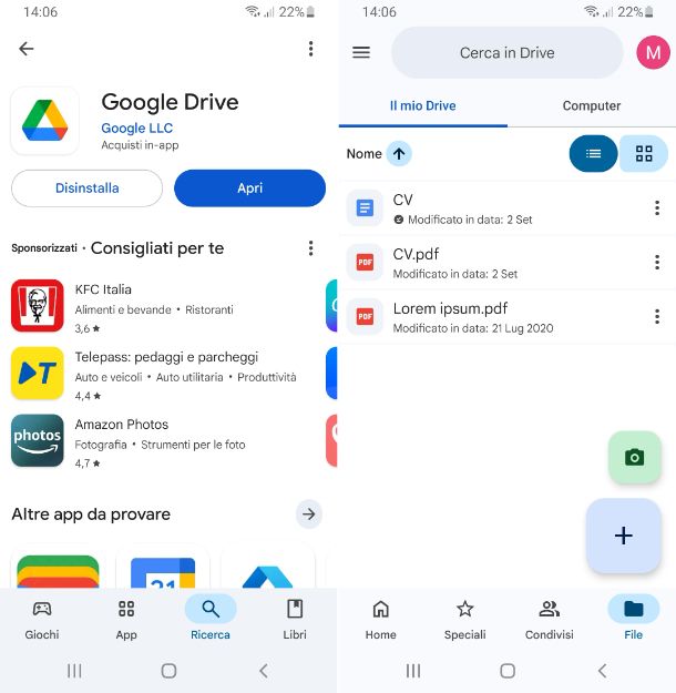 Google Drive Android