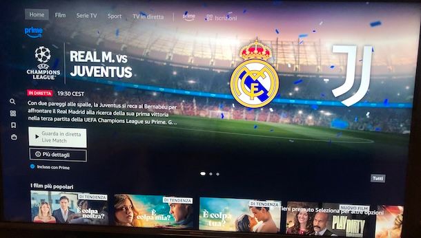 Prime Video su TV